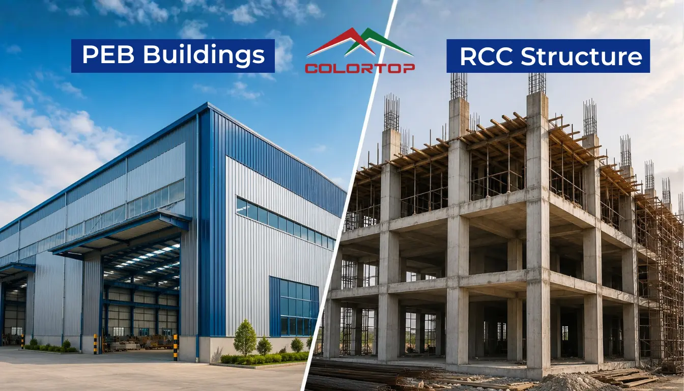 PEB Buildings vs RCC Structures: Which is Better for Industrial Projects in 2026?